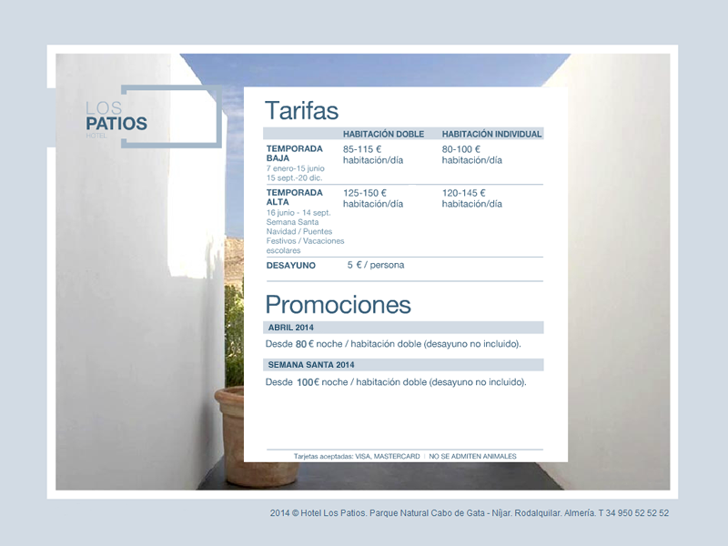 tarifas